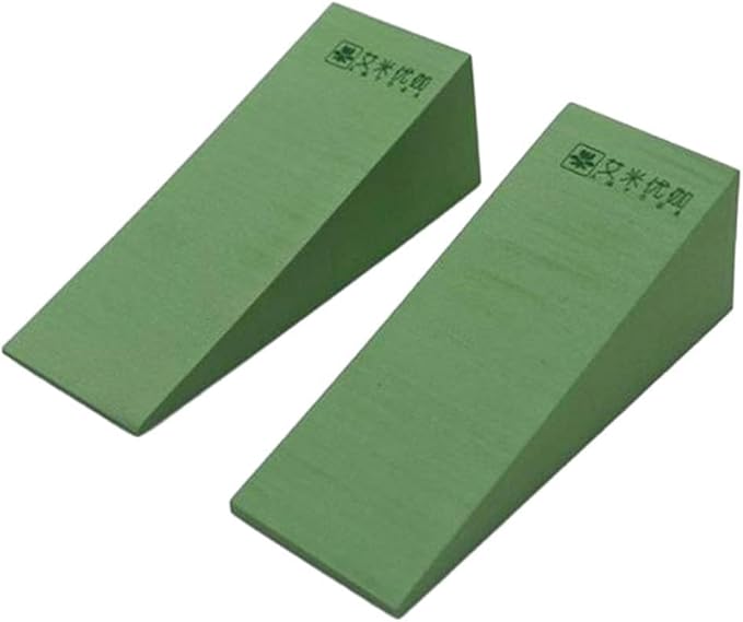 2Pcs Foam Wedge Wedge Blocks Slanting Board Back Support Heel Elevated