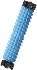 Portable Foam Roller with Suction Cup for Muscle Massage & Sawtooth Trigger Point Therapy (Blue)