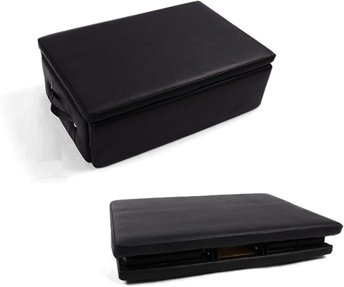 Fold Yoga Box for Reformer 24.4X 17 X 9 Inch Pilates Reformer Box, Premium PU and Wood Pilates Sitting Box, Home Use Pilates Bed/Pliates Reformer Machine Accessories
