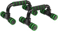 Professional Push Up Stands H Type Construction for Increased Ranges of Motion in Strength Training Exercises Regulable Push Up Platforms