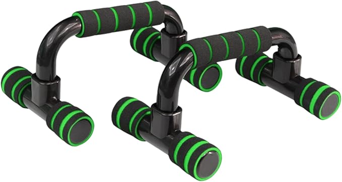 Professional Push Up Stands H Type Construction for Increased Ranges of Motion in Strength Training Exercises Regulable Push Up Platforms