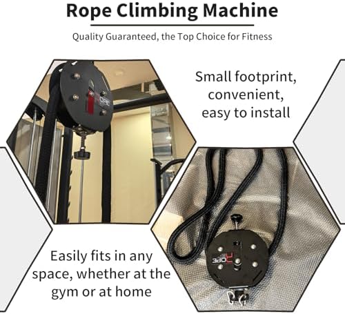 Endless Rope Trainer, Suspension Resistance Machine, 14 Ft Closed-Loop Nylon Rope, Home Gym Equipment for Interval Training