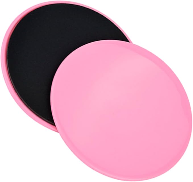 2PCS Exercise Sliding Disc Fitness Core Slider for Full Body Workout with Portable Design for Gym Yoga Dance Balance Training