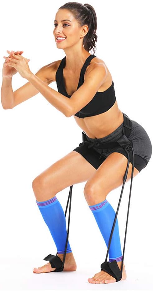 Jumping Trainers Jump Resistance Bands Vertical Bounce Trainer Leg Resistance Bands Set Basketball Football Strength Muscle Workout Yoga Boxing Power Training Tennis Leg Agility Training Strap