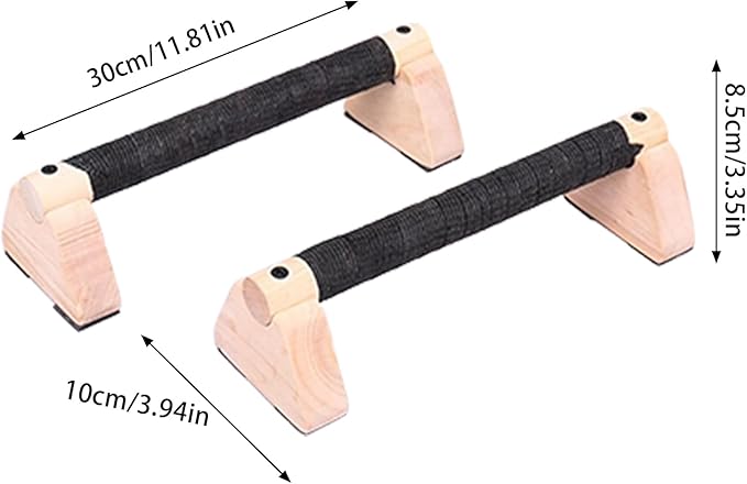 Push up Bar - Strength Training Pushup Stands Calisthenics Bars | 2X Portable Equipment Set with Ergonomic Grips for Fitness Training Home Gym Workout
