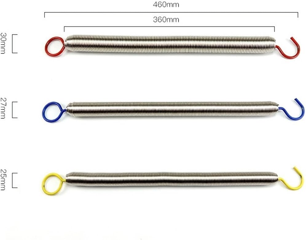 Pilates Pro Chair Springs Training Springs Double Sided Hook Coil Color Portable Pilates Spring