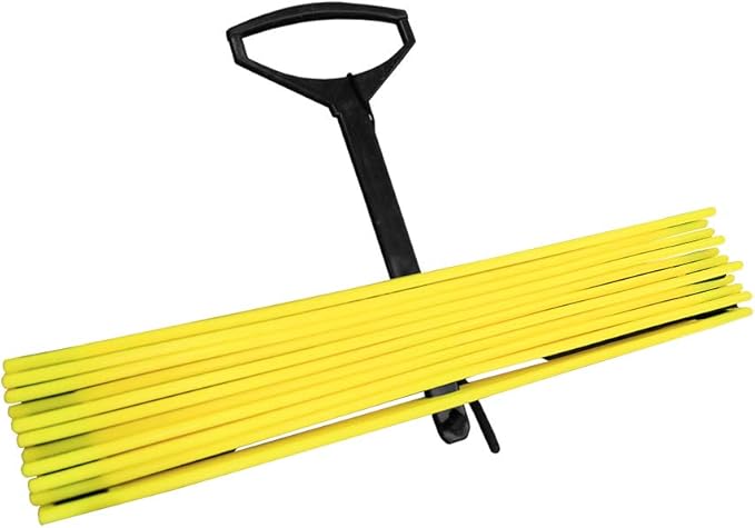 Feet Speed and Agility Training Ladder for High-Intensity Training in Boxing, Soccer, Football, Lacrosse, and Ice Hockey - Improve Your Footwork and Coordination, 30 Feet