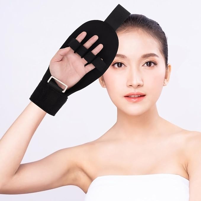 Finger Splint Brace Ability：Finger Rehabilitation Auxiliary Training Gloves for Elderly Patients, Anti-Spasticity Hand Therapy Equipment for Stroke Hemiplegia Patient and Athlete-Finger Universal