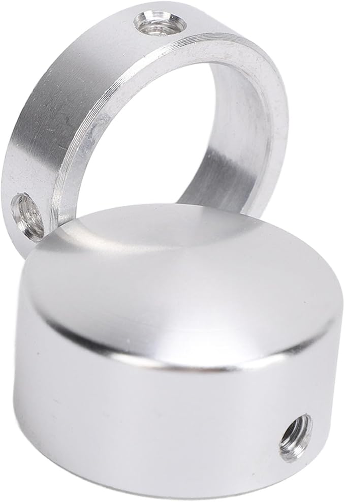 Durable 1-Inch Aluminum Handle End Cover for Fitness Equipment - Lightweight, Easy to Install, and Protective Attachment for Strength Training Machines