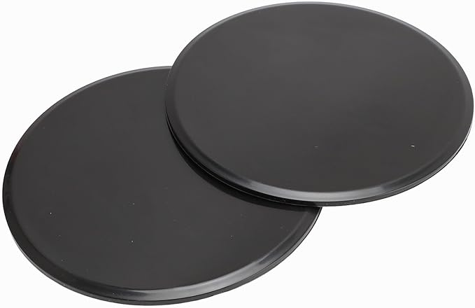Pwshymi Exercise Core Sliders Dual Sided Discs for Full Body Workout Portable Abdominal Strength Trainer for Home Gym Travel 2pcs