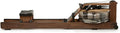 WaterRower Walnut Rowing Machine with S4 BLE Monitor | USA Made Water Rower | Original Handcrafted Erg Machine for Home Use & Gym | Best Warranty
