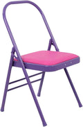 Yoga Chair,Inverted,Thickened Folding Pilates,Rounded Corners,for Indoor and Outdoor Studios(Color2)