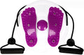 Waist Twisting Disc Unisex Waist Trainer Abdominal Exercise Foot Massage Plate Workout Home Gym Body Building Weight Loss Fitness Equipment