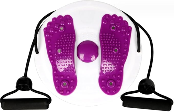 Waist Twisting Disc Unisex Waist Trainer Abdominal Exercise Foot Massage Plate Workout Home Gym Body Building Weight Loss Fitness Equipment