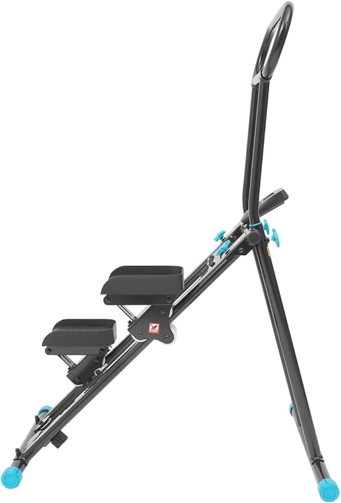 Stair Stepper for Home Gym, Vertical Climber Machine with Adjustable Handrail Height, Folding Vertical Climber Step Fitness Equipment with LCD Screen for Bedrooms Apartments