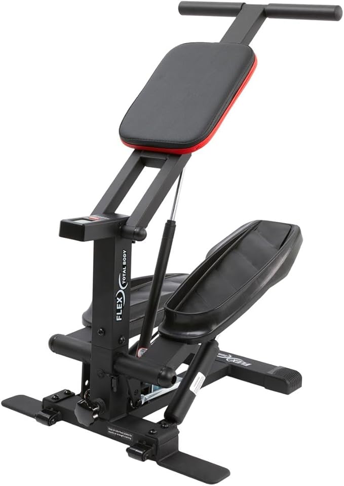 Echelon Flex Total Body Workout Machine – 3-in-1 Home Gym Stepper, Squat Assist & Upper Body Trainer, Adjustable Resistance, Foldable Fitness Equipment