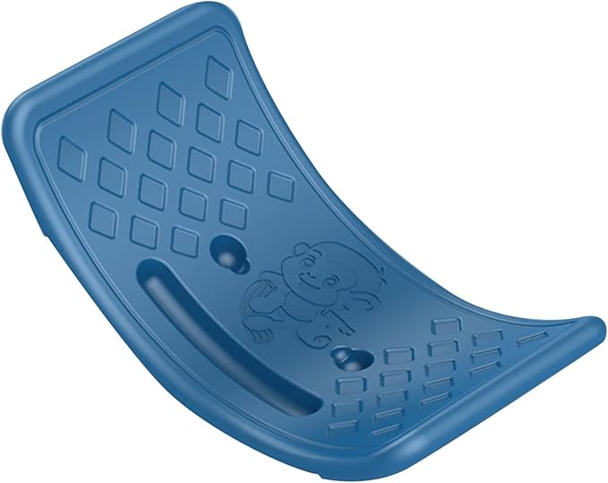 Rocker Board Balancing Training,Balance Board, Plastic Balance Seesaw Board with Elastic Ball, Improves Motor Skills and Build Core Strength, for Kids Toddlers Teens Balance Training, Balance boa