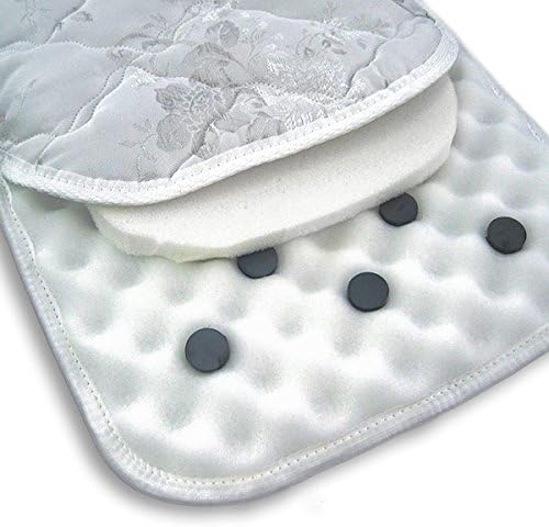 Magnetic Therapy King Pillow Insert - Superior 2" Thick (33 1" Dia. Powerful Ceramic Magnets Mfg. Br Core Gauss Rating 3,550 to 3,950) Made in The USA for Over 25 Years.