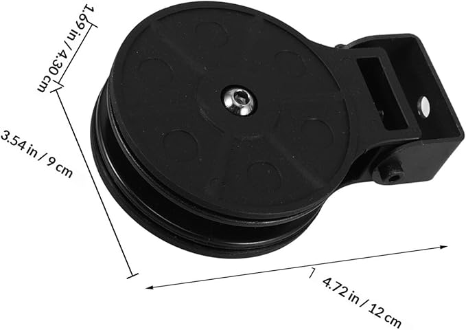 Gym Cable Pulley System with Heavy Duty Pulley Wheel and Lifting Roller for Strength Training and Cable Replacement Suitable for Home Gym and Fitness Equipment