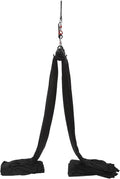 Aerial Yoga Practice Polyester Strap, Yoga Hammock Practice Kit（Black）