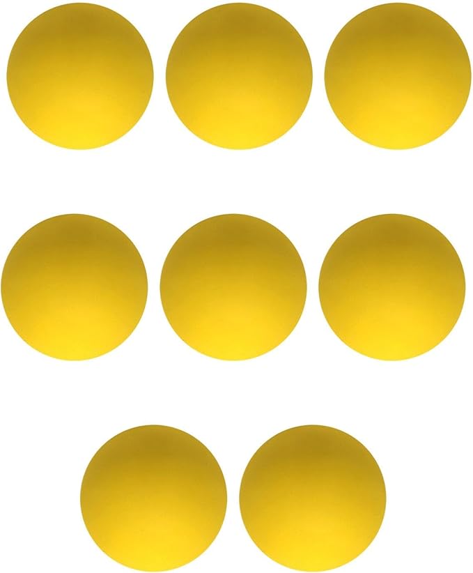 8 Pieces Bounce Reaction Balls Rubber Wall Balls Funny Small Accessories Elastic Reaction Training Balls for Indoor Outdoor