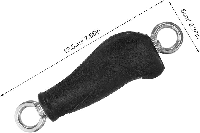 Vaguelly 2pcs Gym Cable Machine Handles Exercise Equipment Handles Heavy Duty Ergonomic Compact Grip Attachments for Home Workout and Strength Training