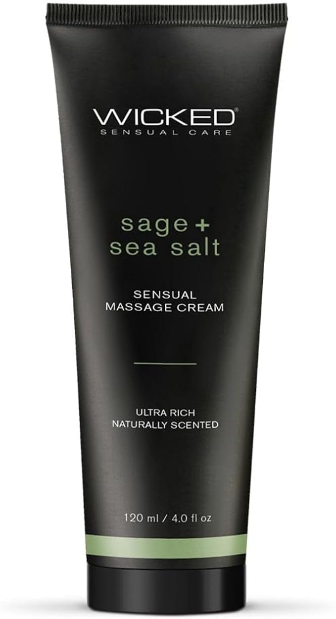 Wicked Sage+Sea Salt Massage Cream 4oz