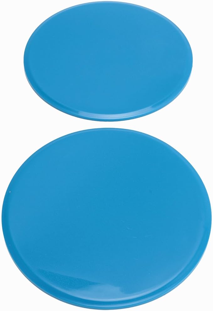 Exercise Core Sliders Discs Dual Sided Compact Portable Ab Workout Equipment for Home Gym Travel ABS 7 Inch 2 Pack