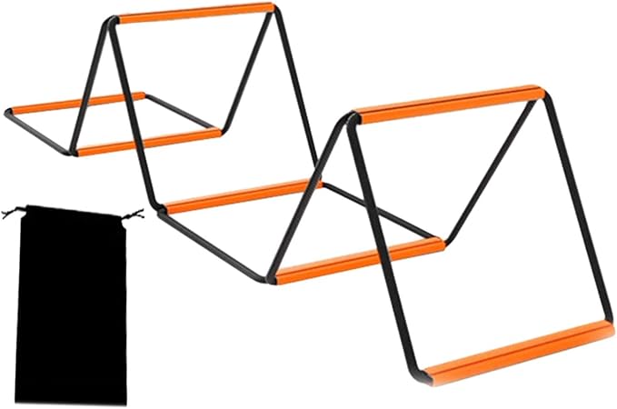 Football Agility Ladder Workout Ladder Coordination Folding Stairs with Carry Bag Training Equipment Agility Training Ladder
