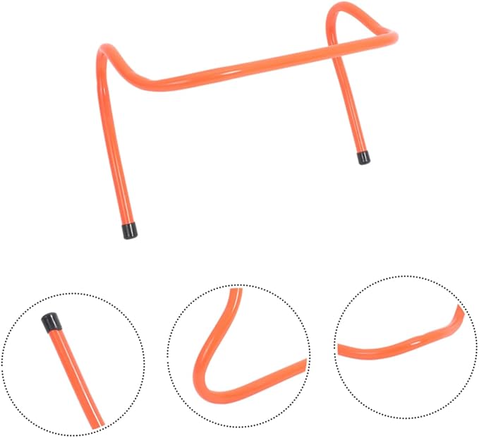 POPETPOP 4Pcs Plastic Training Hurdles Durable Agility Hurdles for Speed Training Professional Sports Track Hurdles for Football Training and Core Strength Exercises