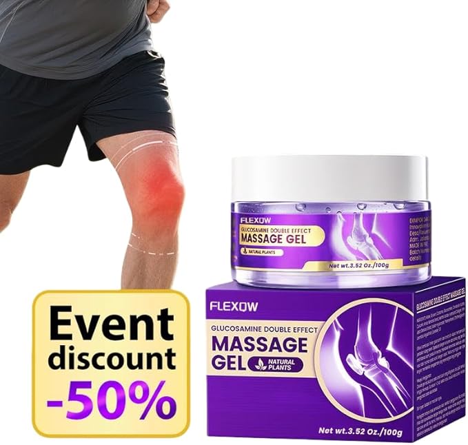 Massage Gel, Soothing & Relaxing Body Massage Gel for Muscle Discomfort, Refreshing Non-Greasy Gel for Neck, Back, Shoulder, Waist & Full Body Massage