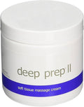 Deep Prep II Soft Tissue Massage Crème, 15 oz Jar – Long-Lasting, Non-Greasy Formula for Therapeutic Massages