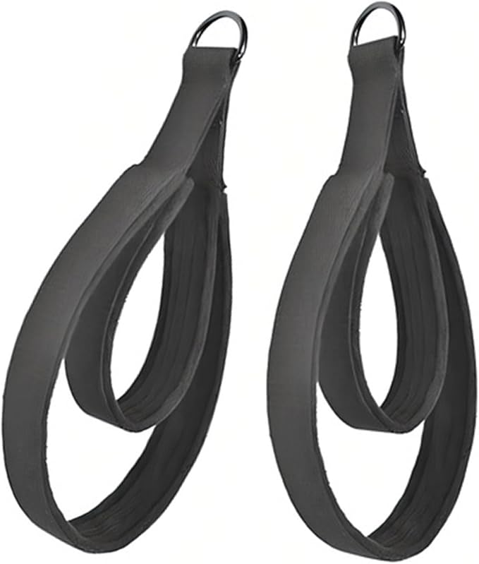 Pilates Strap, 1 Pair Double Loop Yoga Stretch Resistance Band Gym Workout Equipment Pilate Double Loop Strap