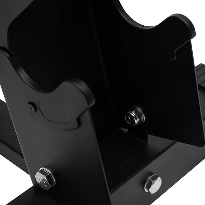 Dumbbell Rack Stand, 3 Tier Steel Dumbbell Holder 176 LBS Heavy Duty A-Frame Storage Rack Compact Weight Holder for Home Gym Fitness Storage