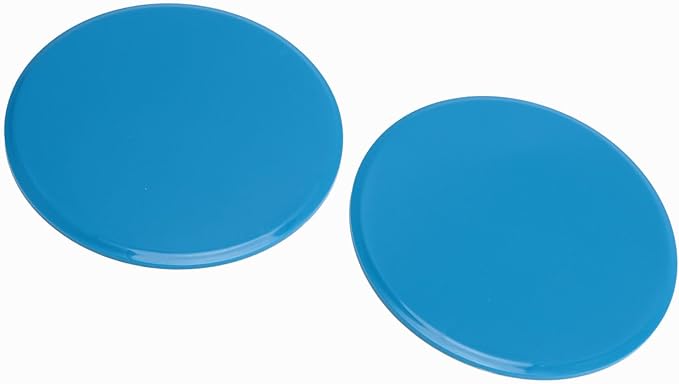 Exercise Core Sliders Discs Dual Sided Compact Portable Ab Workout Equipment for Home Gym Travel ABS 7 Inch 2 Pack