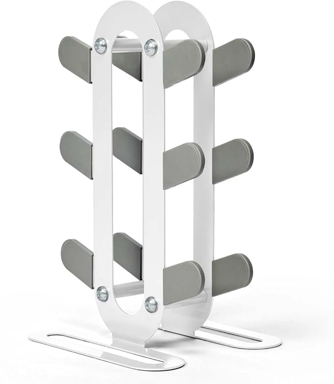 YOTTOY Compact Dumbbell Rack-Weight Rack for Home Gym, Sturdy Weight Holder for Dumbbells, Small Weight Rack for Weights & Dumbbell Rack Stand Only