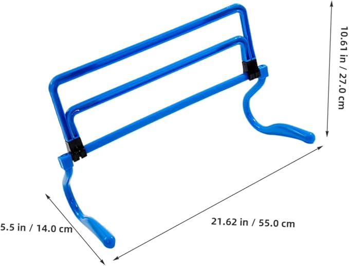 Removable Agility Hurdles for Soccer Training Lightweight Fitness Barriers for Speed Training Jumping and Footwork for Athletes and