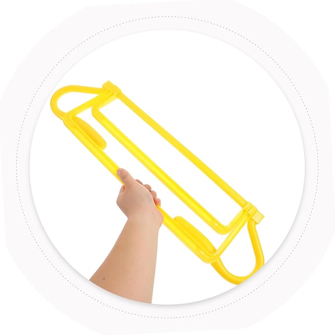 Yardwe Speed Training Agility Hurdles Adjustable Detachable Jumping Equipment for Athletes and Durable Soccer Basketball Football Training Tool with Variable Heights