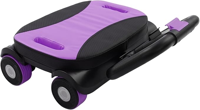 AB Roller Wheel with Elbow Support, 4-Wheel Stable Ab Roller for Core Training, Heavy Duty 330 lbs Capacity Ab Wheel with Phone Holder, Foldable Handles Home Gym Ab Workout Equipment