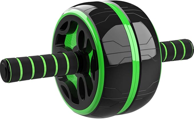 Alipis Abdominal Exercise Roller Wheel with Steel Tube Thickened Pvc, Silent Fitness Abdominal Wheel for Core Training, 1pcs Ab Roller for Home Workout and Strength Training