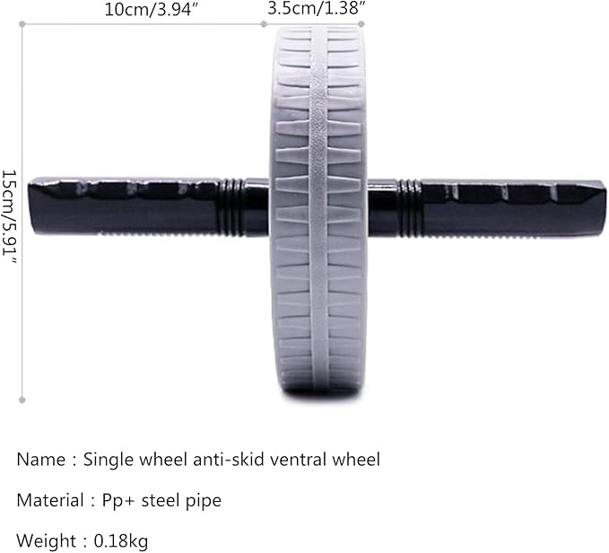 LIANXUE Ab Roller Wheel Abdominal Core Workout Roller Abdominal Muscle Trainer Fitness Equipment for Effective Core Workout