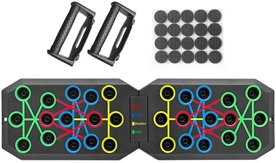 Foldable Push Up Board - Portable Push Up Handles for Home Gym, Professional Strength Training Equipment for Men and Women