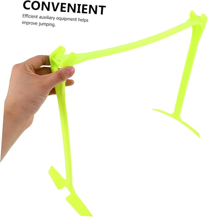 UPKOCH Speed Hurdle: Adjustable Height Speed Hurdle Soccer Training Tool - Plastic Foldable Agility Equipment for Football Athletic Agility Drills