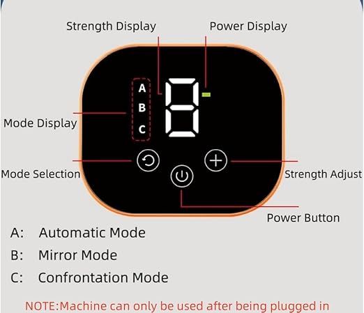 Rehabilitation Robot Glove for Stroke, Robotic Hand Stroke Recovery Equipment, Fingers Strength Training Device for Hemiplegia, Strength Adjustable (Left Hand-XL)