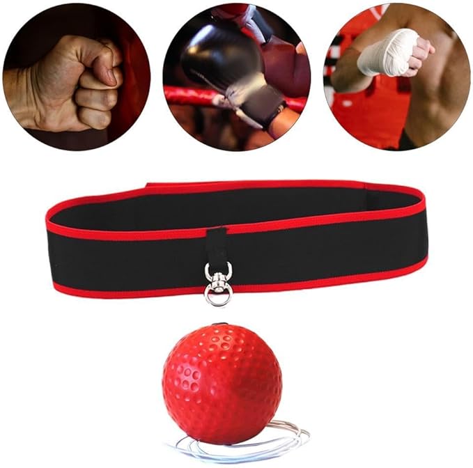6X Boxing Reaction Ball Gear for Speed and Coordination Practice