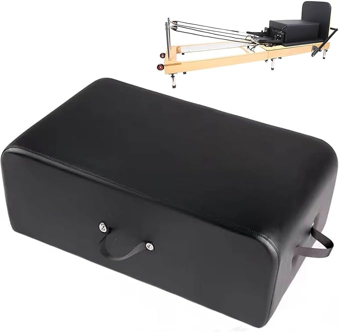 WIKINK Pilates Reformer Sitting Box, Non-Slip Pilates Sit Boxs for Home Workout, Pilates Equipment Accessory, Posture Correction and Rehabilitation Training