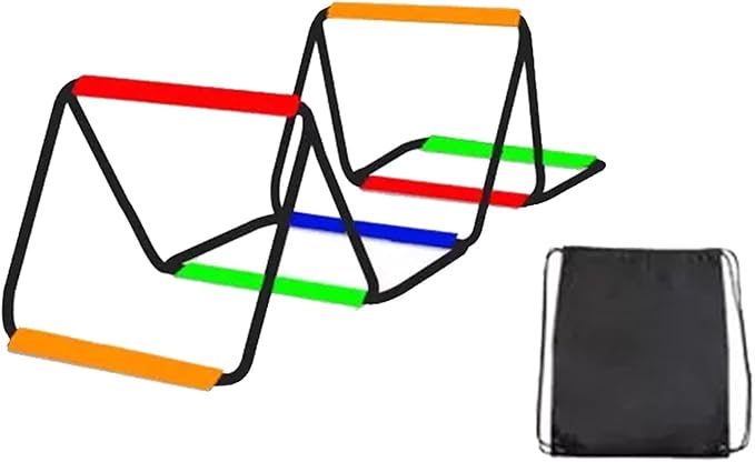 Portable Agility Ladder for Soccer and Volleyball Workout