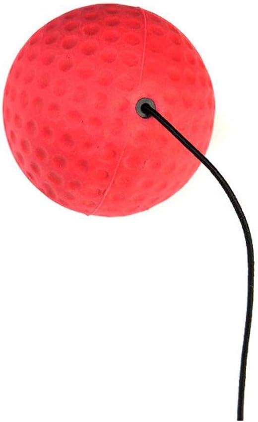 Angzhili Boxing Reflex Ball with Headband, Softer Than Tennis Ball, Perfect for Reaction, Agility, Punching Speed, Fight Skill and Hand Eye Coordination Training