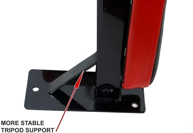 Heavy Duty Dips Bars - for Wall mounting, 4 Handle Bars with Padding on arms