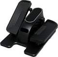 Smart Seated Elliptical Machine with LCD Display, Portable Under Desk Pedal Exerciser with Remote for Home Office Fitness